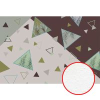 Фреска Ortograf Forma 32671 Фактура бархат FX Флизелин (4*2,7) Зеленый/Серый/Черный, Геометрия/Абстракция арт-32671 (бархат FX) — фото 1, Фрески