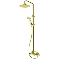 Душевая система Cezares Czr CZR-B-CVD-SR Золото — фото 1, Душевые стойки