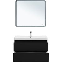 Товар: Тумба под раковину Aquanet Вега 2.0 90 337956 подвесная Черная матовая - фото 9 Тумба под раковину Aquanet Вега 2.0 90 337956 подвесная Черная матовая — фото 9, Тумбы под раковину