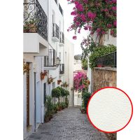 Фреска Ortograf Городской пейзаж 4617 Фактура флок FLK Флизелин (1,8*2,7) Разноцветный, Город/Цветы арт-4617 (флок FLK)