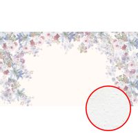 Фреска Ortograf Flora 31287 Фактура бархат FX Флизелин (5*2,7) Розовый/Разноцветный, Цветы — фото 1, Фрески