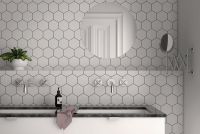 Керамогранит Equipe Kromatika White 26462 10,1х11,6 см — фото 2, Керамогранит