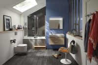 Смеситель для душа Jacob Delafon Modulo E75389-CP с термостатом Хром — фото 3, Смесители