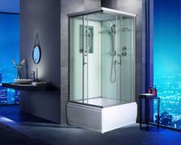 Товар: Душевая кабина WeltWasser WW500 Aller 902 90x90 10000003255 профиль Хром стекло прозрачное - фото 2 Душевая кабина WeltWasser WW500 Aller 902 90x90 10000003255 профиль Хром стекло прозрачное — фото 2, Душевые кабины