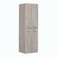 Товар: Шкаф пенал Dreja 50 77.0302D подвесной Дуб кантри - фото 2 Шкаф пенал Dreja 50 77.0302D подвесной Дуб кантри — фото 2, Мебель для ванной