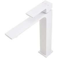 Смеситель для раковины Orange Lutz M04-121w Белый — фото 4, Смесители для раковины