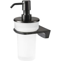 Дозатор для жидкого мыла WasserKRAFT Wiese K-8999 Оружейная сталь — фото 1, Дозаторы