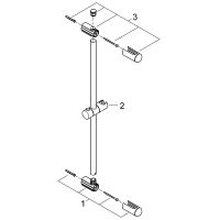 Товар: Душевая штанга Grohe Euphoria 27499000 Хром - фото 3 Душевая штанга Grohe Euphoria 27499000 Хром — фото 3, Штанги для душа