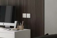 Товар: Модульная панель Acupan Wellen AP122506.94 Эльм коричневый 2760х122х12 мм - фото 3 Модульная панель Acupan Wellen AP122506.94 Эльм коричневый 2760х122х12 мм — фото 3, Панели