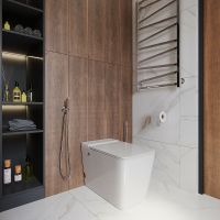 Унитаз Grossman GR-PR-5501 приставной с сиденьем Микролифт — фото 6, Приставные унитазы