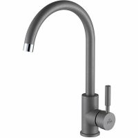 Смеситель для кухни Paulmark Holstein Ho212063-402 Серый металлик — фото 1, Смесители для кухни