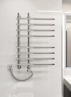 Товар: Электрический полотенцесушитель EWRIKA Медея LT 80x55 EL Хром - фото 3 Электрический полотенцесушитель EWRIKA Медея LT 80x55 EL Хром — фото 3, Электрические полотенцесушители