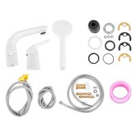 Смеситель на борт ванны Orange Otto M22-333w Белый — фото 6, Смесители