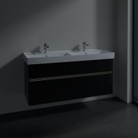 Тумба под раковину Villeroy&Boch Collaro 125 C013L0PD подвесная Black Matt Lacquer — фото 3, Тумбы под раковину