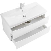 Тумба под раковину BelBagno Marino-Cer 100 MARINO-CER-1000-2C-SO-BO-P подвесная Bianco Opaco — фото 6, Тумбы под раковину