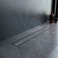 Душевой лоток AM.PM PrimeFlow 60 W02SC-U11-060-04BM с Черной матовой решеткой / под плитку Tile — фото 13, Душевые лотки