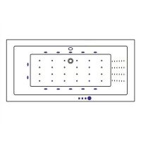 Акриловая ванна Whitecross Savia Duo 170x80 0103.170080.100.NANO.GL с гидромассажем — фото 7, Ванны