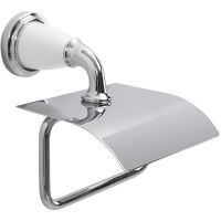 Держатель туалетной бумаги Art&Max Bianchi AM-E-3683-Cr с крышкой Хром — фото 1, Держатели туалетной бумаги