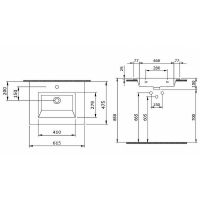 Товар: Тумба с раковиной Creto Ares 60 10-1161W+1161-001-0126 подвесная Белая - фото 5 Тумба с раковиной Creto Ares 60 10-1161W+1161-001-0126 подвесная Белая — фото 5, Тумбы с раковиной