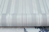 Обои Артекс New Look 4 10562-04 Винил на флизелине (1,06*10,05) Синий, Полоса — фото 2, Обои для стен