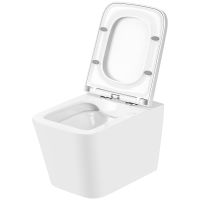 Унитаз Agger AT08100 подвесной с сиденьем Микролифт — фото 2, Подвесные унитазы