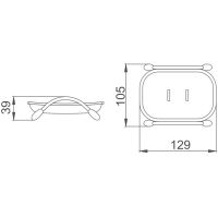 Мыльница Haiba HB333 Зеленая — фото 2, Мыльницы