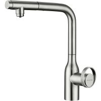 Смеситель для кухни Paulmark Urban Ur213104-NI Никель — фото 1, Смесители для кухни