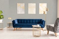 Обои Yasham Architect S-7001-5 Винил на флизелине (1,06*10,05) Серый, Рогожка — фото 3, Обои для стен