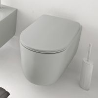 Товар: Унитаз Kerasan Nolita 531459 подвесной Grigio matt без сиденья - фото 2 Унитаз Kerasan Nolita 531459 подвесной Grigio matt без сиденья — фото 2, Унитазы