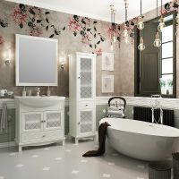 Товар: Шкаф пенал Opadiris Омега 45 R 00-00001617 Слоновая кость - фото 7 Шкаф пенал Opadiris Омега 45 R 00-00001617 Слоновая кость — фото 7, Мебель для ванной