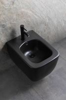 Биде Allen Brau Liberty 2 4.33010.31 подвесное Черное матовое — фото 12, Биде