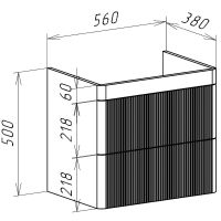 Товар: Тумба под раковину Bellezza Эмилия 60 4634809270010 подвесная Белая - фото 4 Тумба под раковину Bellezza Эмилия 60 4634809270010 подвесная Белая — фото 4, Тумбы под раковину