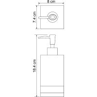 Дозатор жидкого мыла WasserKRAFT Inn K-4399 Бежевый — фото 3, Дозаторы