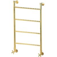 Водяной полотенцесушитель Boheme Oro 706 Золото — фото 1, Водяные полотенцесушители