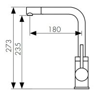 Товар: Смеситель для кухни Kaiser Teka 13144 Хром - фото 3 Смеситель для кухни Kaiser Teka 13144 Хром — фото 3, Смесители