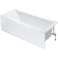Акриловая ванна Santek Санторини 160х70 1WH302494 без гидромассажа — фото 2, Ванны