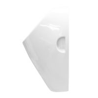 Писсуар Sanita Luxe Long PS/Long/Mech/WHT.G/S1 подвесной Белый — фото 5, Писсуары