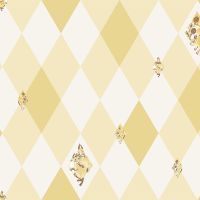 Обои LOYMINA Origins Винил на флизелине (1*10,05) Желтый/Белый, Геометрия/Животные арт-ALS7 004 — фото 1, Обои для стен