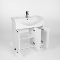 Тумба под раковину VIANT Лима 80 VLIM80ER-T3ST Белая — фото 4, Мебель для ванной