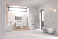 Товар: Шкаф пенал Ravak Chrome 39 R X000000543 подвесной Белый глянец - фото 2 Шкаф пенал Ravak Chrome 39 R X000000543 подвесной Белый глянец — фото 2, Мебель для ванной