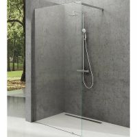 Душевая перегородка Ravak Walk-In Wall 100 GW9WA0C00Z1 профиль Хром стекло Transparent — фото 1, Душевые перегородки