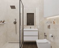 Керамогранит Ceradim Stone Mramor Purple Beige бежевый 60х60 см — фото 9, Керамогранит