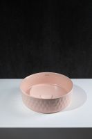 Раковина-чаша Allen Brau Fantasy Romb 36 Розовая арт-4.11033.SM — фото 15, Раковины накладные