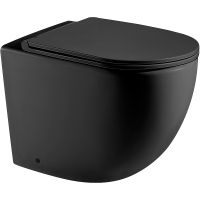 Унитаз WeltWasser Merzbach 002 MT-BL 10000006179 приставной с сиденьем Микролифт — фото 1, Приставные унитазы