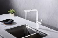 Смеситель для кухни Paulmark Neo Ne214419-431 Белый матовый — фото 4, Смесители для кухни