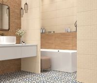 Товар: Керамическая плитка Creto Effetto Sparks Beige wall 01 A0442D19601 настенная 25х60 см - фото 3 Керамическая плитка Creto Effetto Sparks Beige wall 01 A0442D19601 настенная 25х60 см — фото 3, Керамическая плитка