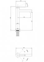Смеситель для раковины Abber Emotion Хром арт-AF8811 — фото 3, Смесители для раковины