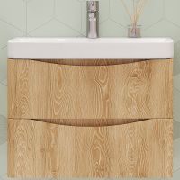 Тумба под раковину Velvex Clay 70 tp.CLA.9595.70.2Y подвесная Дуб верона — фото 1, Тумбы под раковину