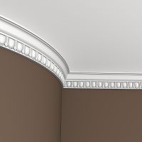 Карниз гибкий Европласт 1.50.112 2000x76x38 мм — фото 2, Карнизы