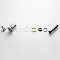 Донный клапан Frap F66-2 click-clack Хром — фото 7, Донные клапаны